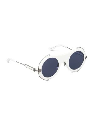 Zdjęcie produktu Stylowe okulary przeciwsłoneczne z unikalnym wzorem Calvin Klein