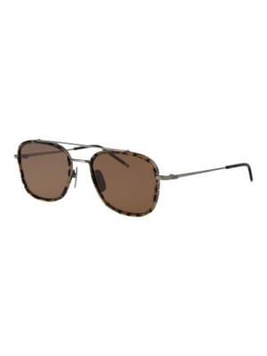 Zdjęcie produktu Stylowe okulary przeciwsłoneczne z unikalnym wzornictwem Thom Browne