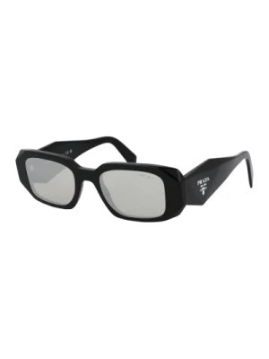 Zdjęcie produktu Stylowe okulary przeciwsłoneczne z wzorem 0PR 17Ws Prada
