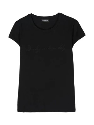 Zdjęcie produktu Stylowy Czarny T-shirt Dondup