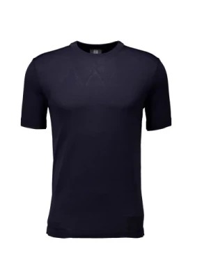 Zdjęcie produktu Stylowy Granatowy T-shirt dla Mężczyzn Genti