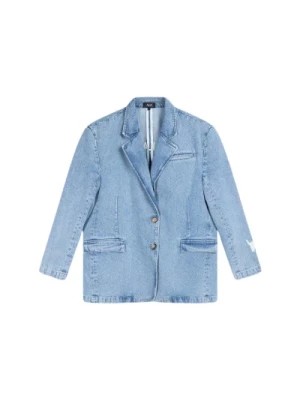 Zdjęcie produktu Stylowy Oversized Denim Blazer Alix The Label