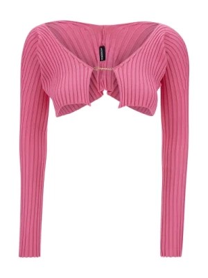 Zdjęcie produktu Stylowy Różowy Sweter dla Kobiet Jacquemus