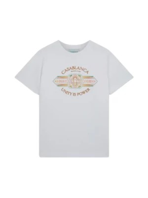Zdjęcie produktu Stylowy Unity Power T-shirt Casablanca