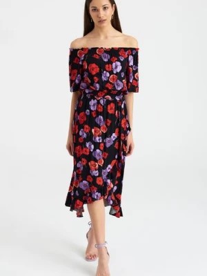 Zdjęcie produktu Sukienka damska typu hiszpanka w kwiaty Greenpoint