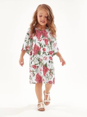 Zdjęcie produktu Sukienka dziewczęca wiskozowa w kwiaty Up Baby