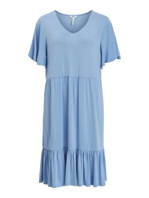 Zdjęcie produktu Object Sukienka "Jannie" w kolorze błękitnym rozmiar: S