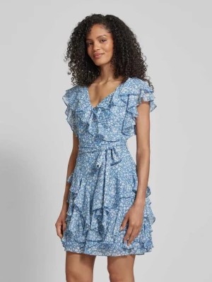 Zdjęcie produktu Sukienka koktajlowa z dekoltem w serek model ‘SHABERELLE’ Lauren Ralph Lauren