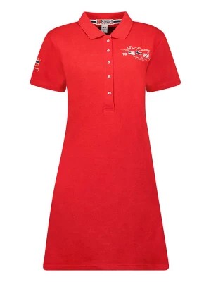 Zdjęcie produktu Geographical Norway Sukienka "Kotchella" w kolorze czerwonym rozmiar: S