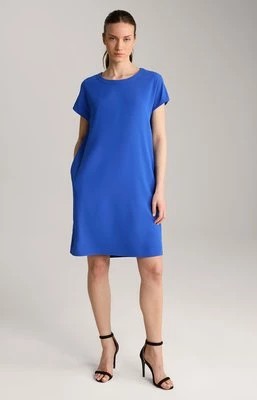 Zdjęcie produktu Sukienka krepowa w kolorze niebieskim Joop