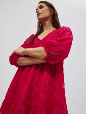 Zdjęcie produktu Sukienka krótka różowa Moodo