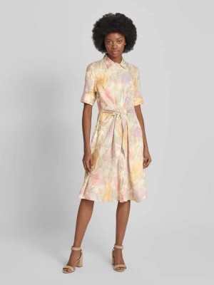 Zdjęcie produktu Sukienka lniana o długości midi model ‘WAKANA’ Lauren Ralph Lauren