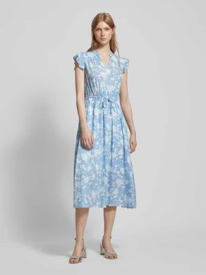 Zdjęcie produktu Sukienka midi w kwiatowe wzory Marc O'Polo DENIM