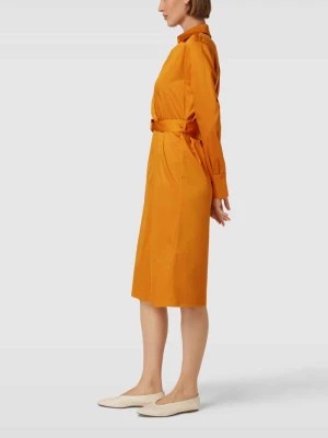 Zdjęcie produktu Sukienka midi z paskiem w talii Christian Berg Woman Selection