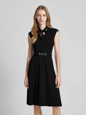 Zdjęcie produktu Sukienka midi z paskiem w talii model ‘JEANDELIO’ Lauren Ralph Lauren