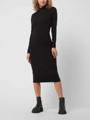 Zdjęcie produktu Sukienka midi z prążkowaną fakturą model ‘Ressy’ Minimum