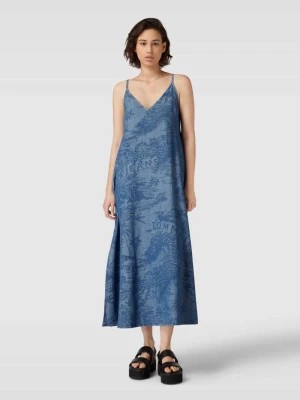 Zdjęcie produktu Sukienka midi ze wzorem na całej powierzchni Tommy Jeans