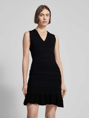 Zdjęcie produktu Sukienka mini z fakturowanym wzorem model ‘SYRIA’ Marciano Guess