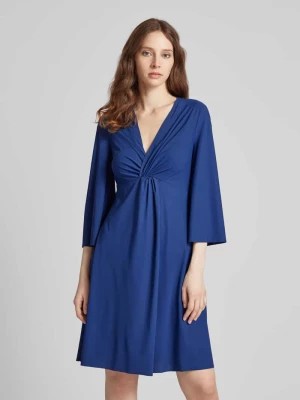 Zdjęcie produktu Sukienka mini z wiązanym detalem model ‘JAMELIA’ RAFFAELLO ROSSI