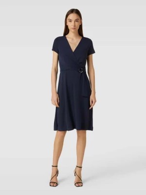 Zdjęcie produktu Sukienka o długości do kolan z dekoltem w serek model ‘KARLEE’ Lauren Ralph Lauren