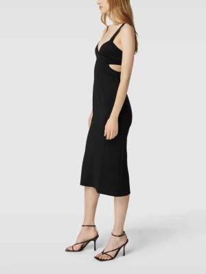 Zdjęcie produktu Sukienka o długości do kolan z wycięciem w kształcie serca model ‘Kesendi’ HUGO