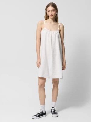 Zdjęcie produktu Sukienka oversize na ramiączkach damska Outhorn - złamana biel