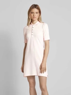 Zdjęcie produktu Sukienka polo o długości do kolan w jednolitym kolorze Lauren Ralph Lauren