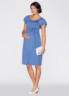 Zdjęcie produktu Sukienka shirtowa ciążowa ze zrównoważonej wiskozy bonprix