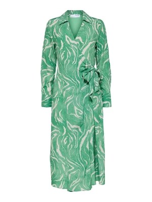 Zdjęcie produktu SELECTED FEMME Sukienka "Sirine" w kolorze zielonym rozmiar: 34