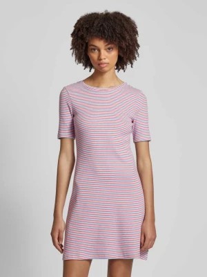 Zdjęcie produktu Sukienka T-shirtowa ze wzorem w paski Tom Tailor Denim