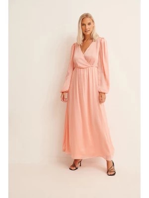 Zdjęcie produktu NA-KD Sukienka w kolorze jasnoróżowym rozmiar: 40