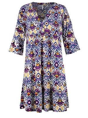 Zdjęcie produktu Sublevel Sukienka w kolorze fioletowo-niebiesko-kremowym rozmiar: S