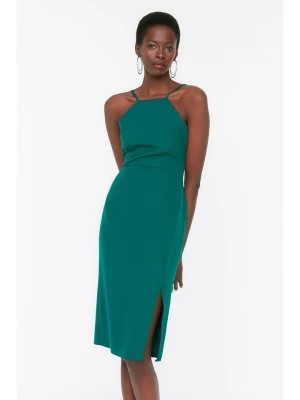 Zdjęcie produktu trendyol Sukienka w kolorze zielonym rozmiar: 38