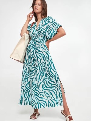 Zdjęcie produktu Sukienka we wzory Dorotea MAX MARA BEACHWEAR