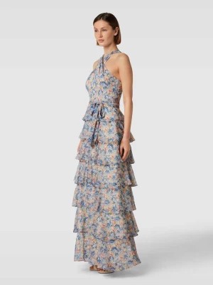 Zdjęcie produktu Sukienka wieczorowa z kwiatowym wzorem na całej powierzchni model ‘ZAVITHA’ Lauren Ralph Lauren