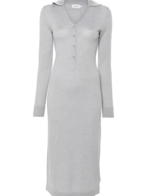 Zdjęcie produktu Sukienka z Guzikami z Wełny Merynosa Calvin Klein