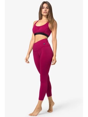 Zdjęcie produktu super.natural Legginsy sportowe "Super" w kolorze różowym rozmiar: XL