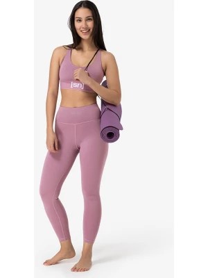 Zdjęcie produktu super.natural Legginsy sportowe "High Rise" w kolorze jasnoróżowym rozmiar: XS