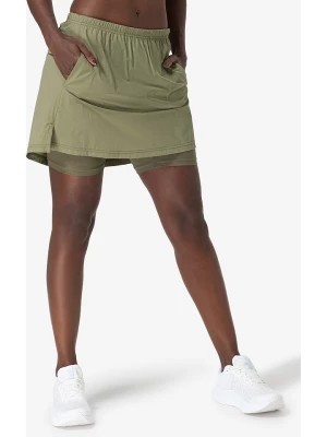 Zdjęcie produktu super.natural Spódnica sportowe "Hiking" w kolorze khaki rozmiar: M