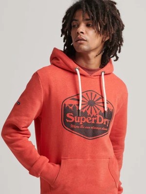 Zdjęcie produktu Superdry Bluza w kolorze koralowym rozmiar: M