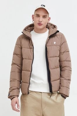 Zdjęcie produktu Superdry kurtka męska kolor beżowy zimowa