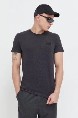 Zdjęcie produktu Superdry t-shirt bawełniany męski kolor szary gładkiCHEAPER