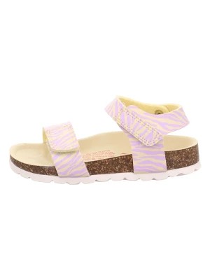 Zdjęcie produktu superfit Skórzane sandały w kolorze jasnoróżowym rozmiar: 30