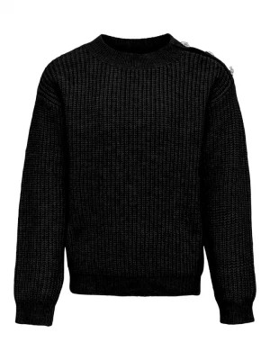 Zdjęcie produktu KIDS ONLY Sweter "Airy" w kolorze czarnym rozmiar: 122/128