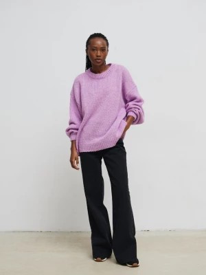 Zdjęcie produktu Sweter oversize z bufiastymi rękawami LILA DREAM - RIVERO-UNI Marsala