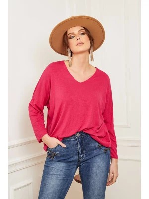 Zdjęcie produktu Plus Size Company Sweter w kolorze różowym rozmiar: 36