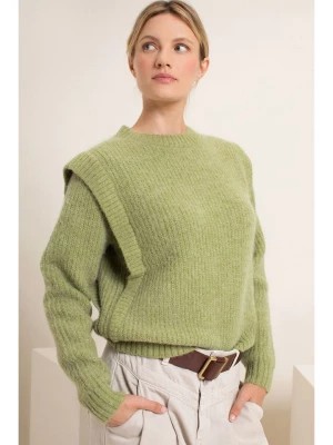 Zdjęcie produktu Josephine & Co Sweter w kolorze zielonym rozmiar: XL