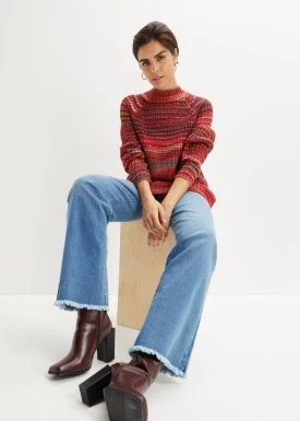 Zdjęcie produktu Sweter w melanżowym kolorze bonprix