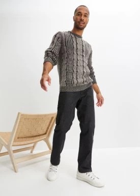 Zdjęcie produktu Sweter w warkocze bonprix