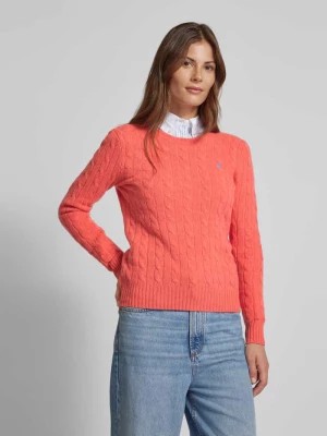 Zdjęcie produktu Sweter ze ściegiem warkoczowym model ‘JULIANNA’ Polo Ralph Lauren